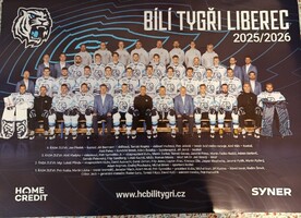 Jako každý rok, tak i letos, udělala radost dětem návštěva hokejistů (Bílých Tygrů)