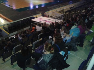 Exhibice v aréně