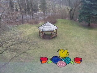 Nová výzdoba na DPO - práce dětí